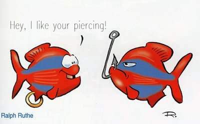 Hey, I like your piercing!